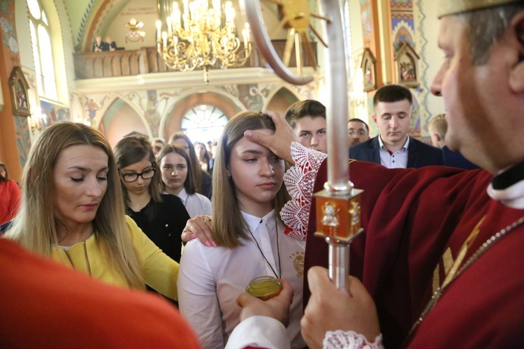 Bierzmowanie w Biegonicach