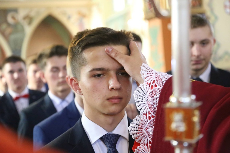 Bierzmowanie w Biegonicach