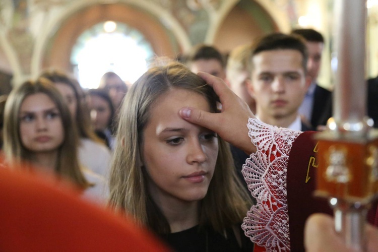 Bierzmowanie w Biegonicach