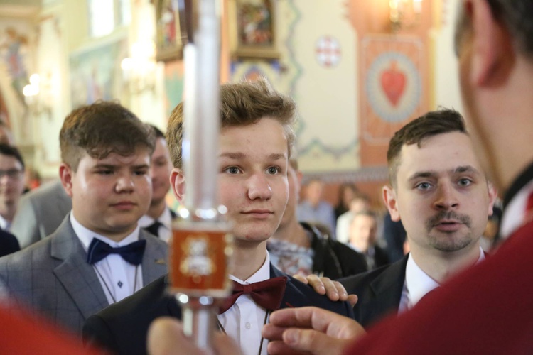 Bierzmowanie w Biegonicach