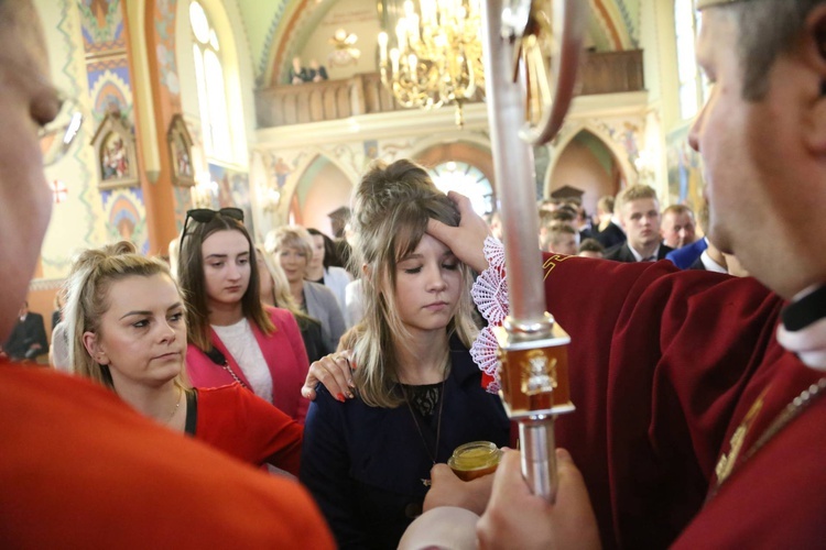 Bierzmowanie w Biegonicach