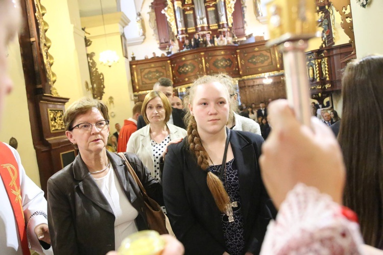 Bierzmowanie w Starym Sączu