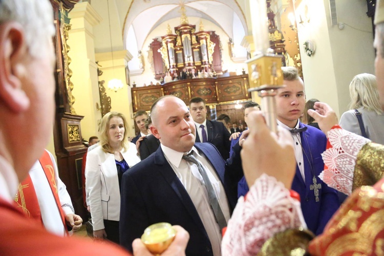 Bierzmowanie w Starym Sączu