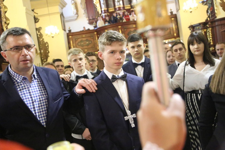 Bierzmowanie w Starym Sączu