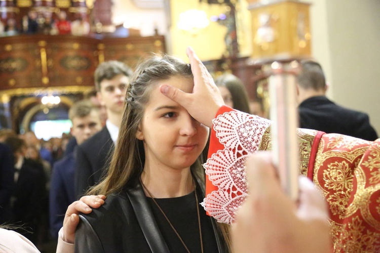 Bierzmowanie w Starym Sączu