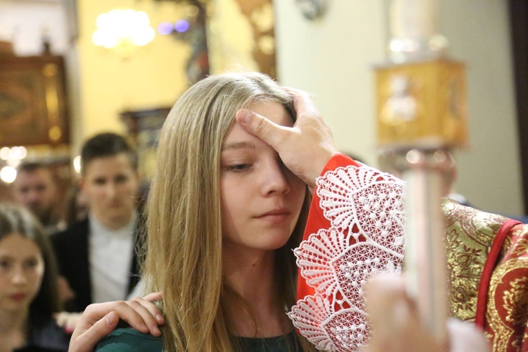 Bierzmowanie w Starym Sączu