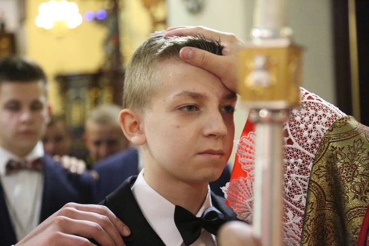 Bierzmowanie w Starym Sączu