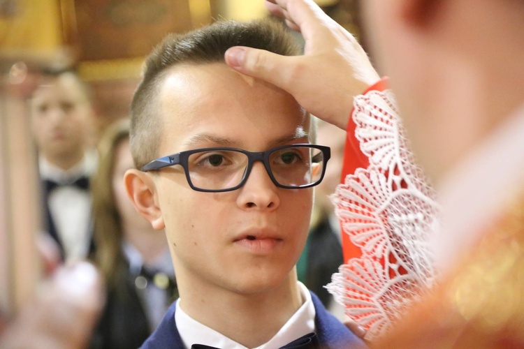 Bierzmowanie w Starym Sączu