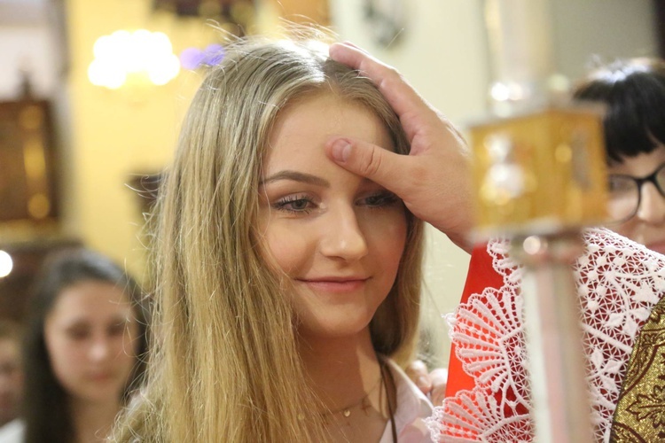 Bierzmowanie w Starym Sączu