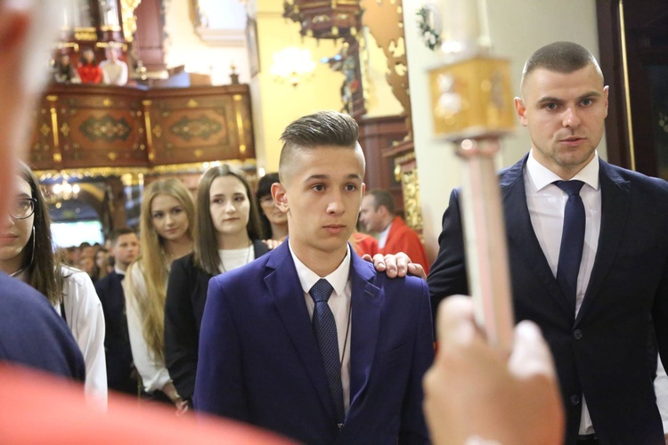 Bierzmowanie w Starym Sączu