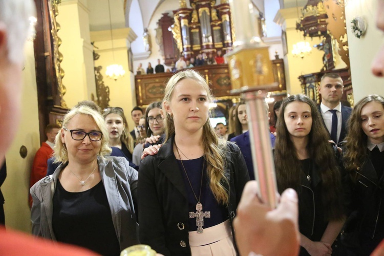 Bierzmowanie w Starym Sączu
