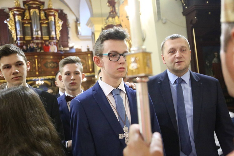 Bierzmowanie w Starym Sączu