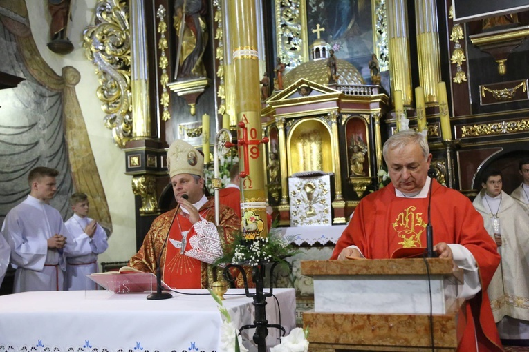 Bierzmowanie w Starym Sączu