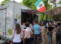 Nisko, Park Miejski. Food trucki.