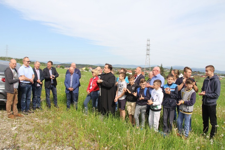 Rozpoczęcie budowy nowego kościoła w Nowym Sączu