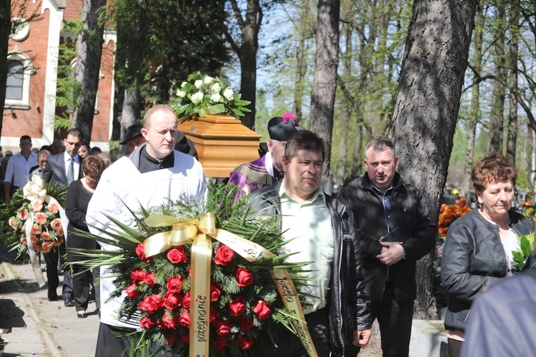 Ostatnie pożegnanie śp. Heleny Wesołowskiej z Andrychowa