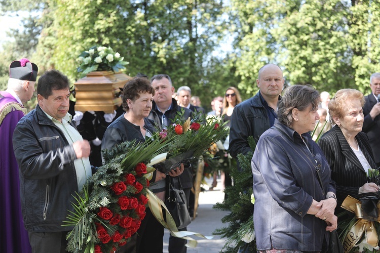 Ostatnie pożegnanie śp. Heleny Wesołowskiej z Andrychowa