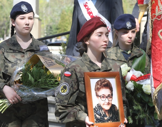 Ostatnie pożegnanie śp. Heleny Wesołowskiej z Andrychowa