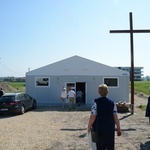 Opole. Pierwsza Eucharystia w parafii św. Jana Pawła II