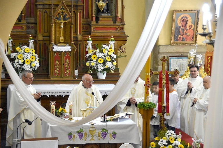 40-lecie kapłaństwa proboszcza z Pszenna