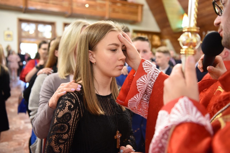 Bierzmowanie w Kąclowej