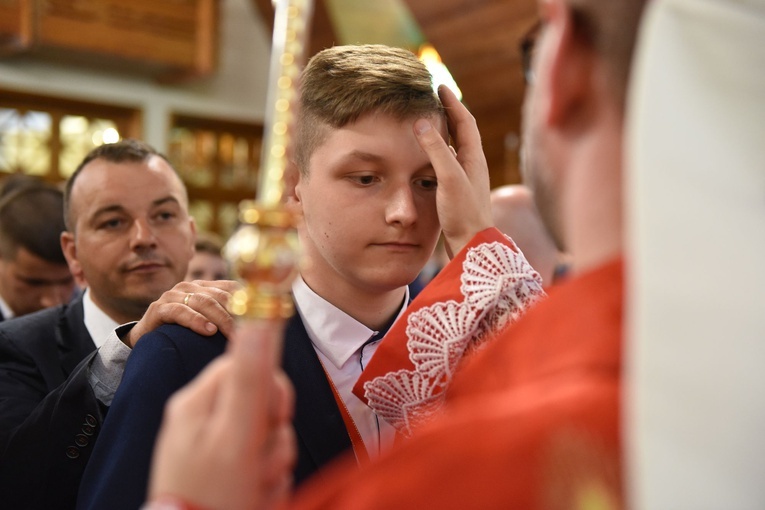 Bierzmowanie w Kąclowej