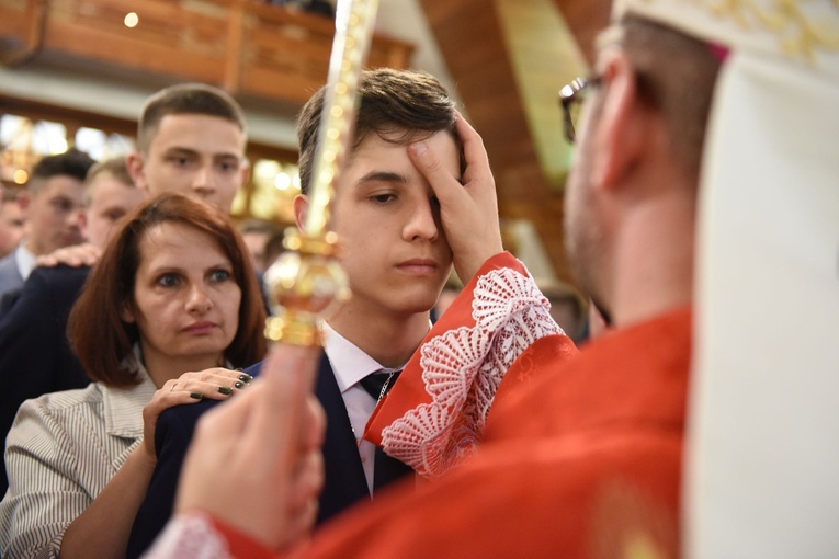 Bierzmowanie w Kąclowej
