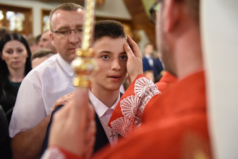 Bierzmowanie w Kąclowej