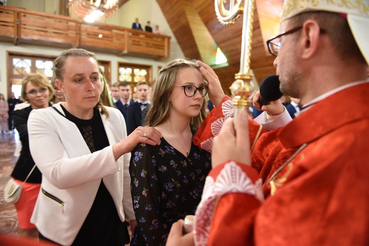 Bierzmowanie w Kąclowej