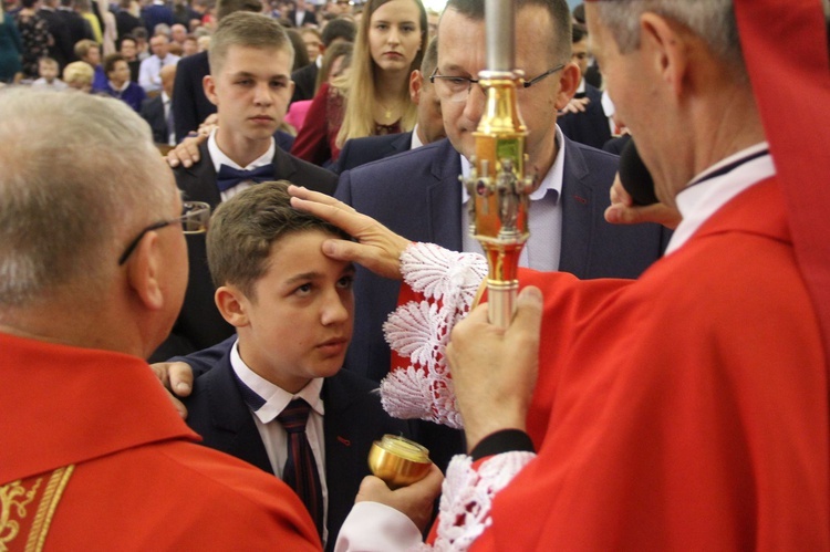 Bierzmowanie w Świniarsku