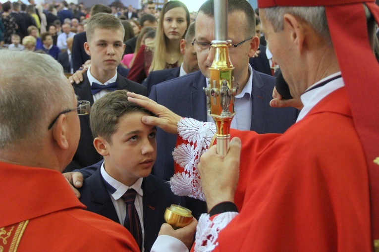 Bierzmowanie w Świniarsku