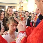 Bierzmowanie w kościele św. Heleny w Nowym Sączu