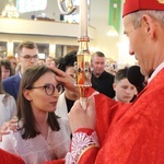 Bierzmowanie w kościele św. Heleny w Nowym Sączu