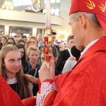 Bierzmowanie w kościele św. Heleny w Nowym Sączu