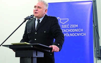 Na konferencji wystąpił m.in. Henryk Dumin z Muzeum Karkonoskiego.