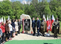 Odsłonięcie tablicy poświęconej pomordowanym  kapłanom.