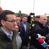 Premier na miejscu katastrofy w gminie Wojciechów