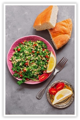 Orzeźwiająca tabbouleh