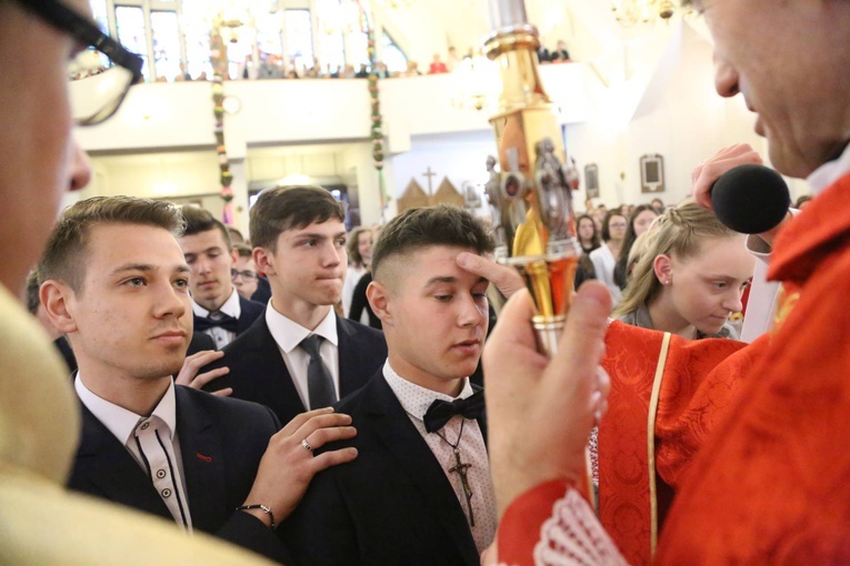 Bierzmowanie w Chomranicach