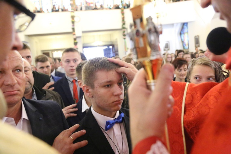 Bierzmowanie w Chomranicach