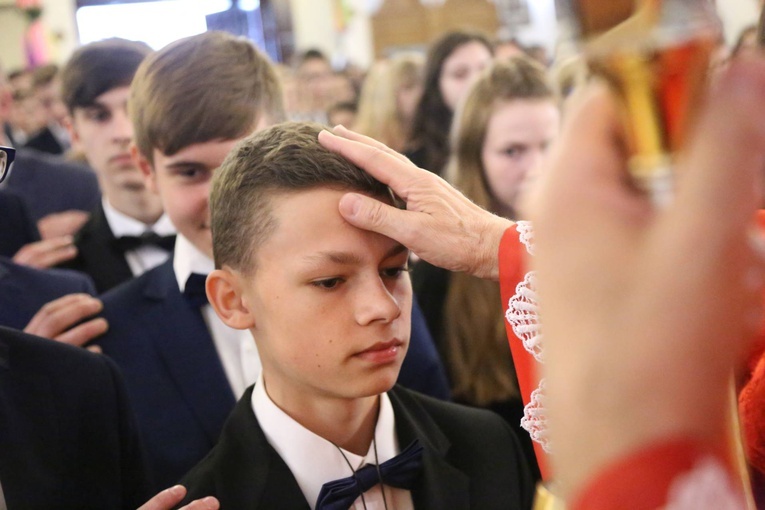 Bierzmowanie w Chomranicach