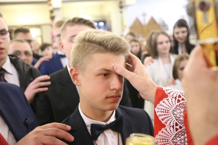 Bierzmowanie w Chomranicach