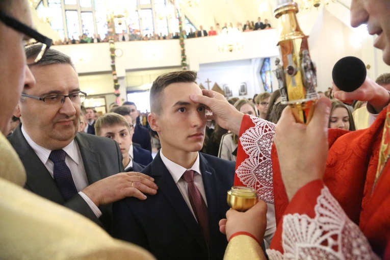 Bierzmowanie w Chomranicach