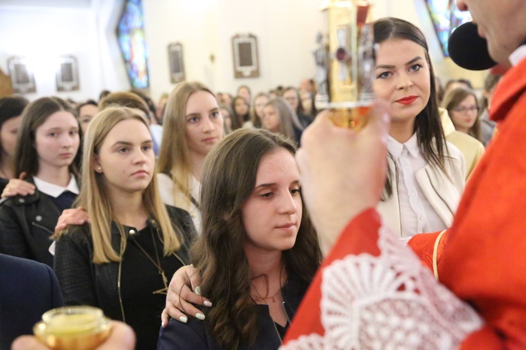 Bierzmowanie w Chomranicach