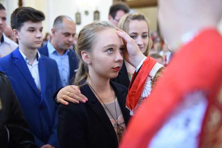 Bierzmowanie w Stróżach