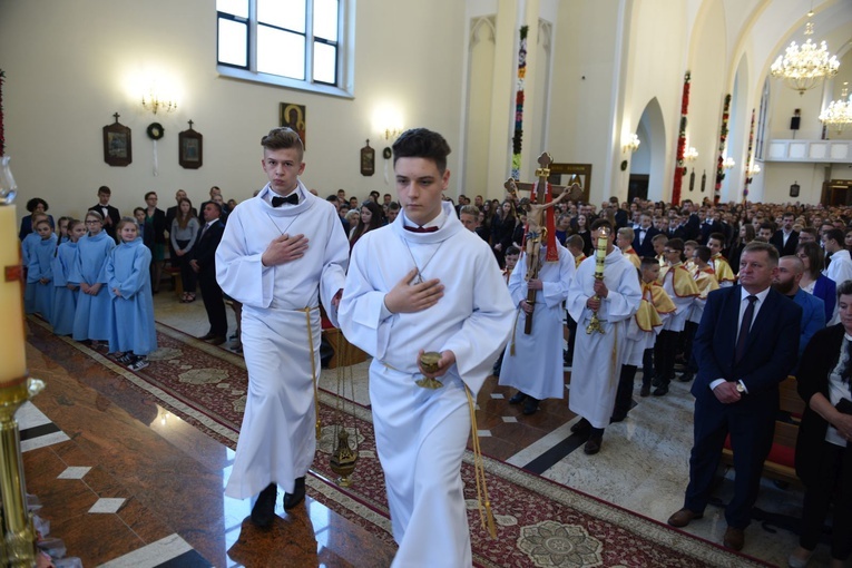 Bierzmowanie w Stróżach