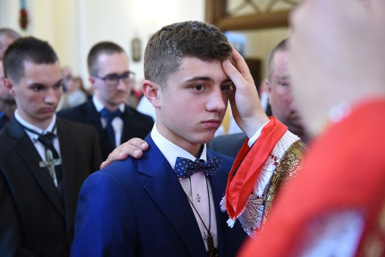Bierzmowanie w Stróżach