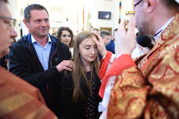 Bierzmowanie w Stróżach