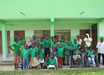 Dzieci ze szkoły w Bertoua.