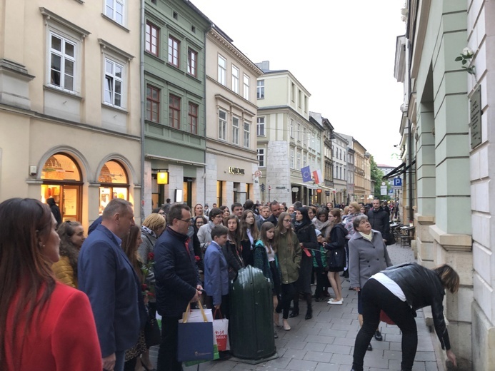 Uczniowie z Gilowic na gali w Collegium Novum UJ w Krakowie - 2019